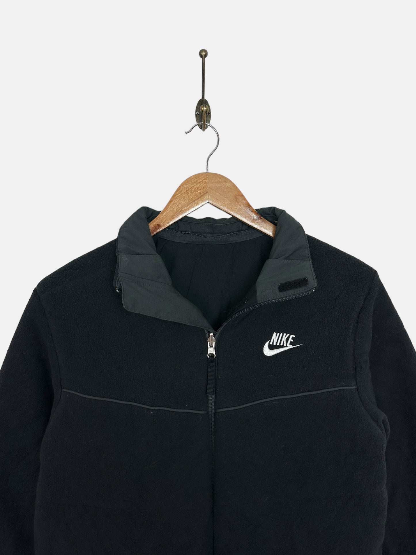 90's Reversible Nike Embroidered Vintage Fleece/Jacket Size S-M