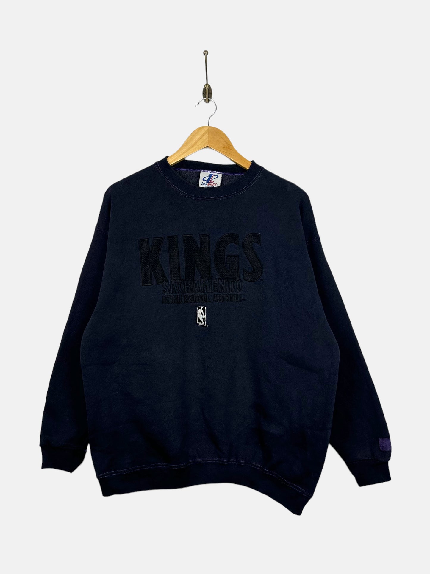 90's Sacramento Kings NBA Embroidered Vintage Sweatshirt Size S-M