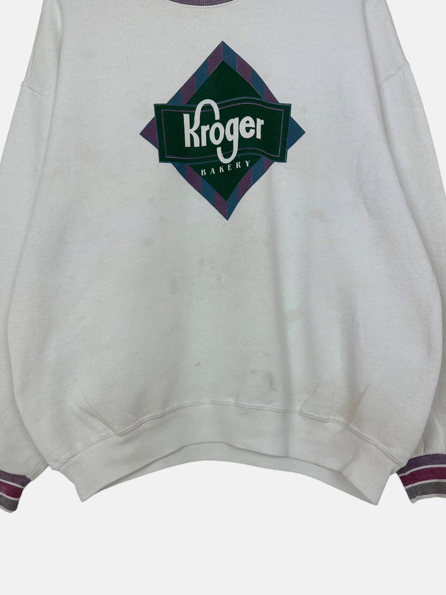 90's Kroger Bakery USA Made Vintage Sweatshirt Size M-L