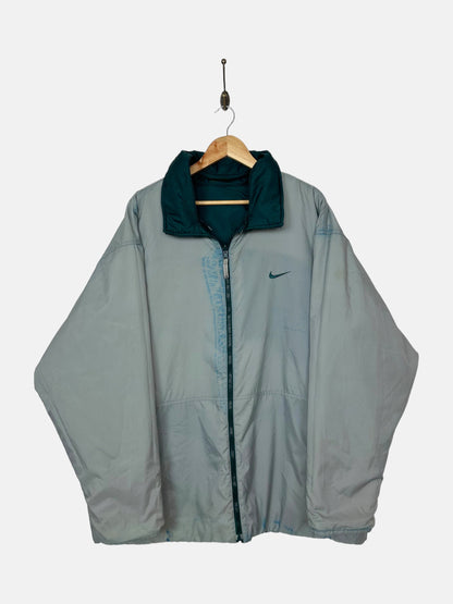 90's Reversible Nike Embroidered Vintage Jacket Size 2-3XL