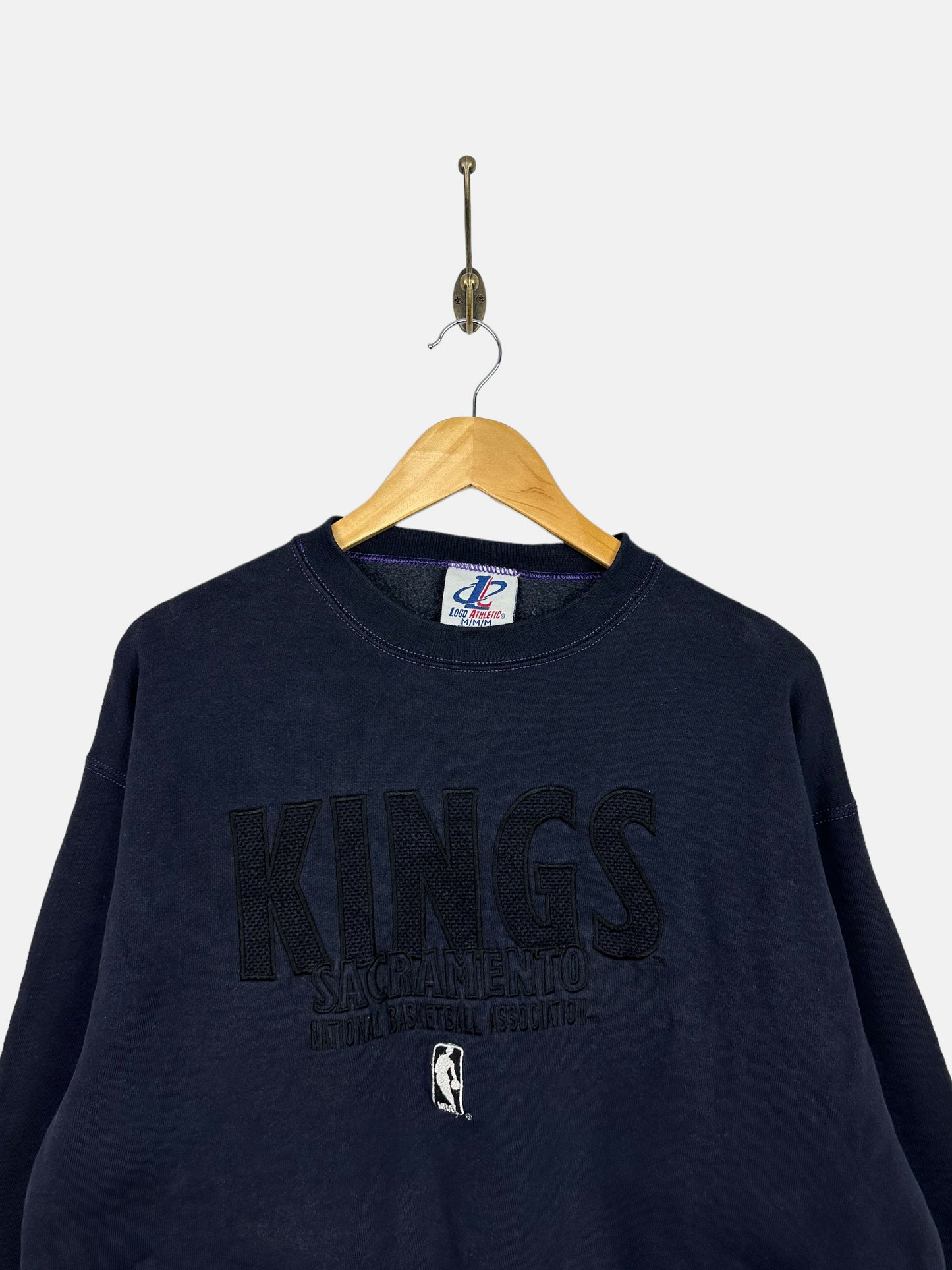 90's Sacramento Kings NBA Embroidered Vintage Sweatshirt Size S-M