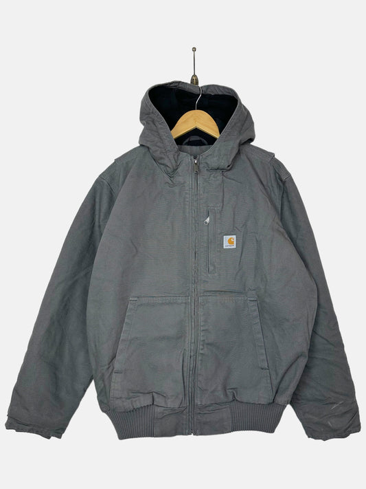 Carhartt Heavy Duty Lined Vintage Jacket with Hood Size L