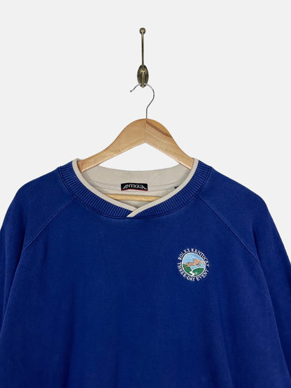 90's Rolex Kentucky Equestrian Embroidered Vintage Sweatshirt Size L-XL