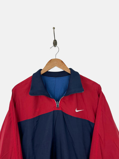 90's Reversible Nike Embroidered Vintage Jacket Size 12-14