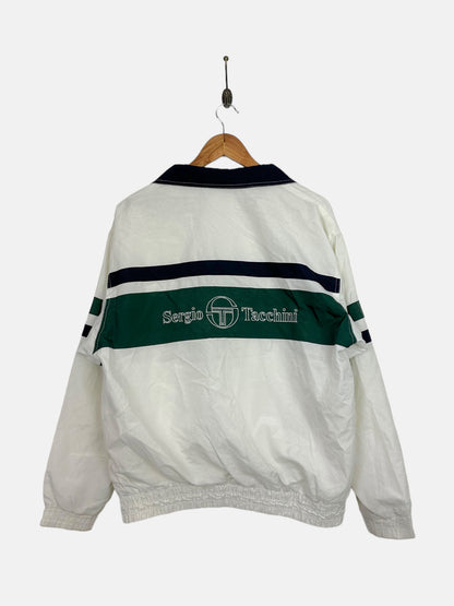 90's Sergio Tacchini Embroidered Vintage Jacket Size M