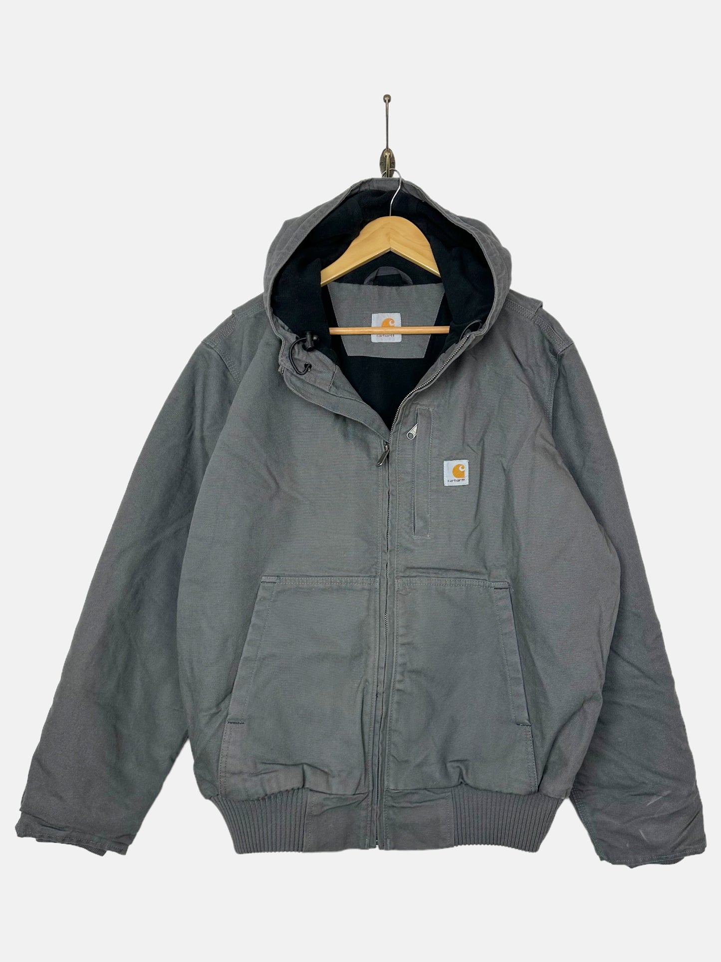 Carhartt Heavy Duty Lined Vintage Jacket with Hood Size L