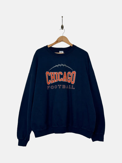 90's Chicago Bears NFL Vintage Sweatshirt Size 2XL