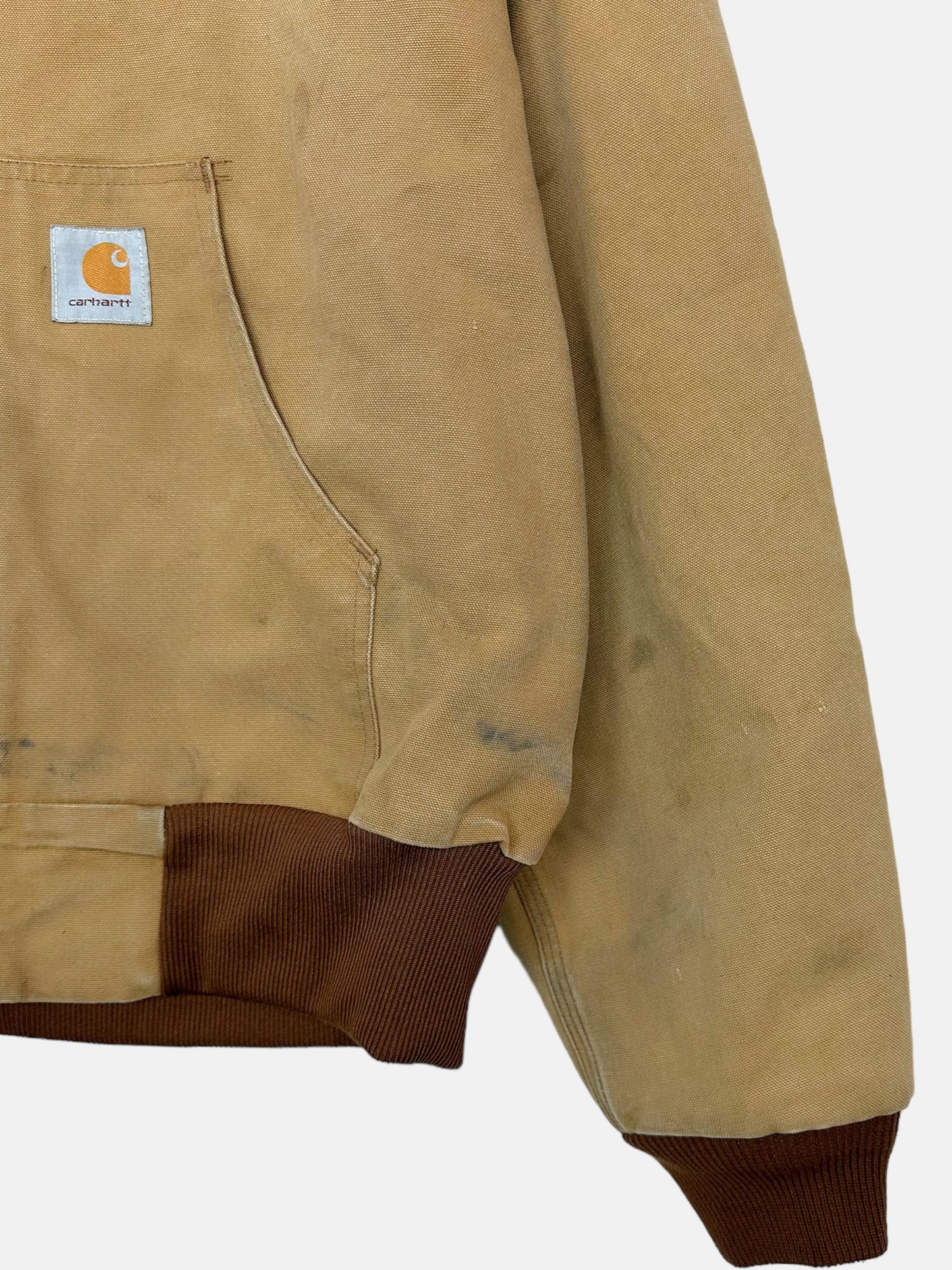 90's Carhartt Heavy Duty Vintage Jacket with Hood Size M-L