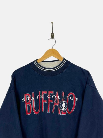 90's Buffalo State College Vintage Sweatshirt Size M