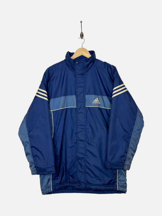 90's Adidas Embroidered Vintage Thick Jacket Size M-L