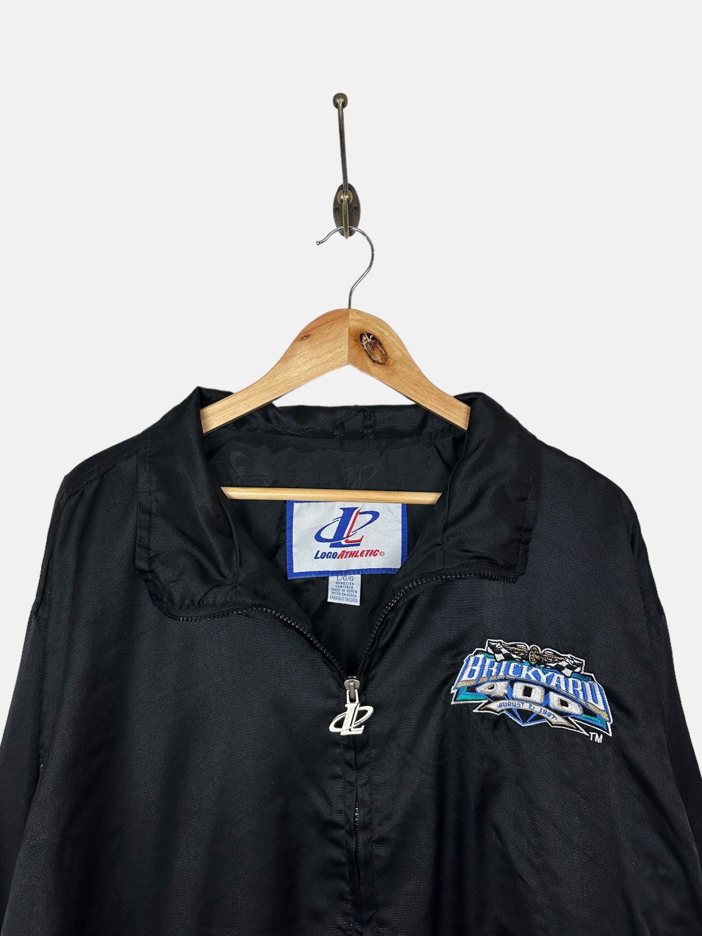 1997 Brickyard 400 Embroidered Vintage Racing Jacket Size L