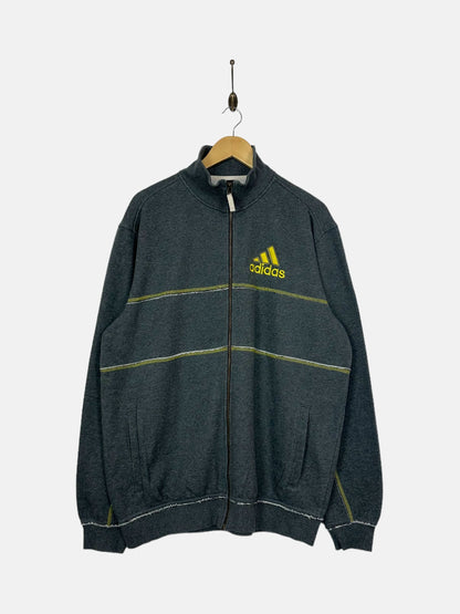 90's Adidas Embroidered Vintage Zip-Up Jersey/Jacket Size XL