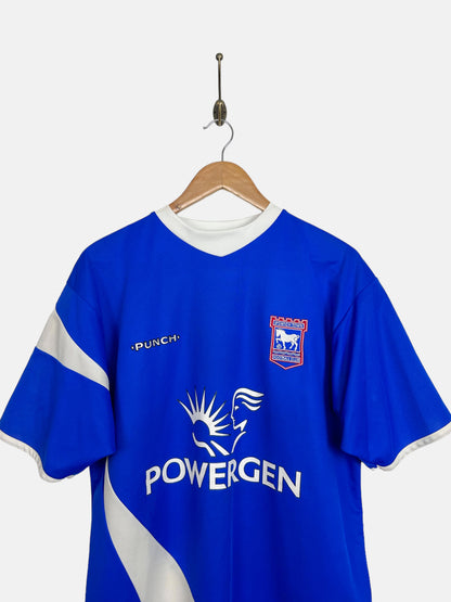 2005 Ipswich Town Home Kit Vintage Football Jersey Size L