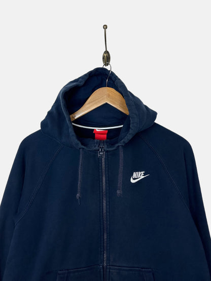 Nike Embroidered Vintage Zip-Up Hoodie Size 8-10