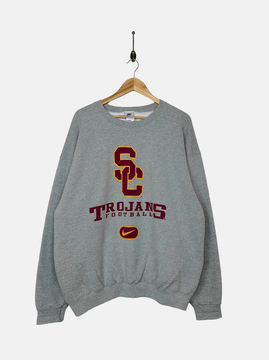 90's Nike South California Trojans USA Made Vintage Sweatshirt Size L