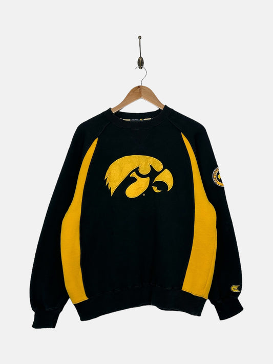 90's Iowa Hawkeyes Embroidered Vintage Sweatshirt Size S