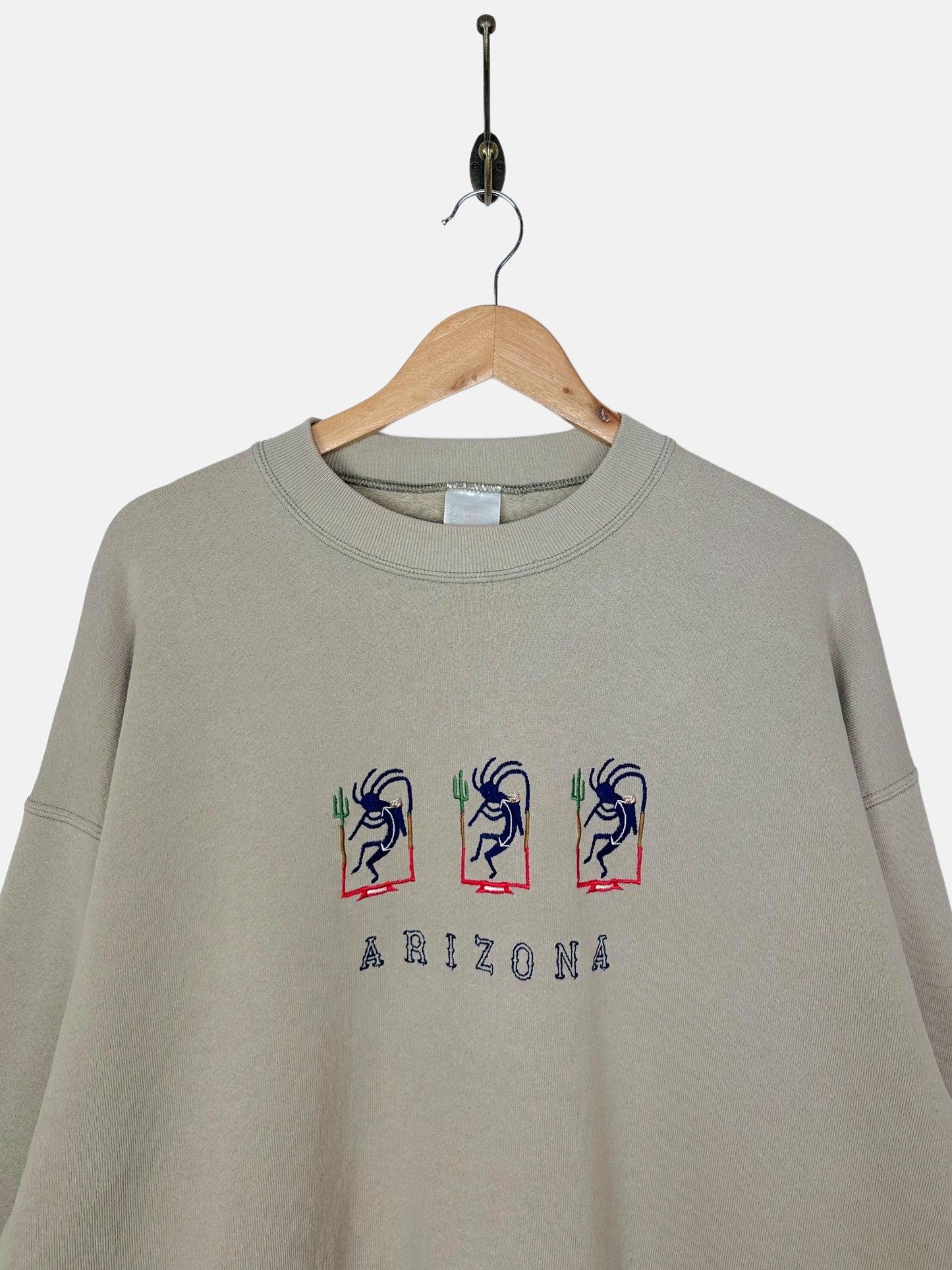 90's Arizona Embroidered Vintage Sweatshirt Size L