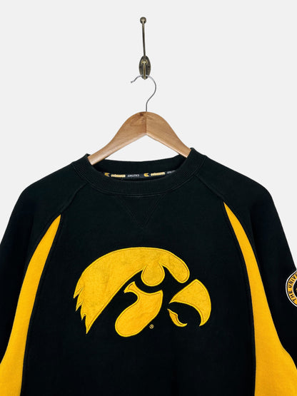 90's Iowa Hawkeyes Embroidered Vintage Sweatshirt Size S