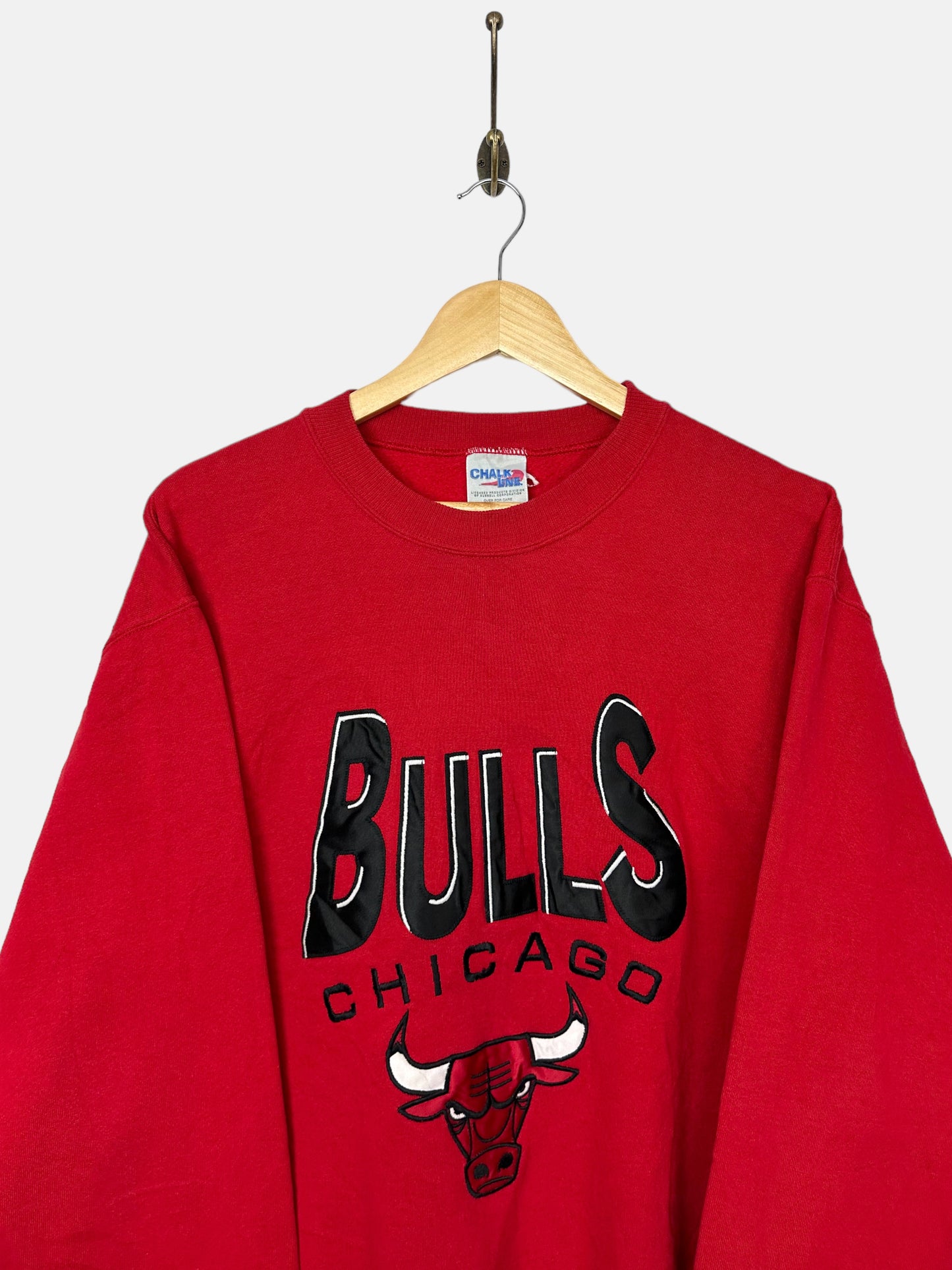 90's Chicago Bulls NBA Embroidered Vintage Sweatshirt Size 10