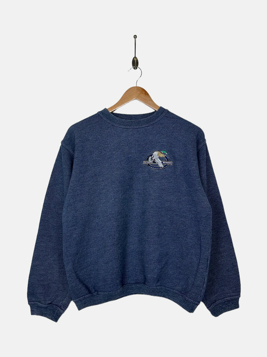 90's Authentic Outdoors Embroidered Vintage Sweatshirt Size 6-8