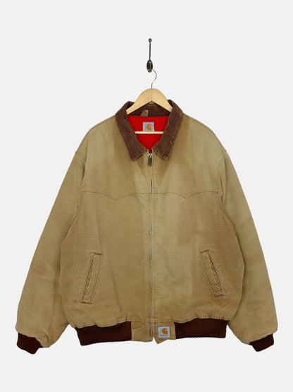 90's Carhartt Heavy Duty Vintage Santa Fe Jacket Size XL-2XL