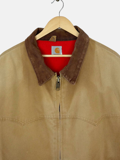 90's Carhartt Heavy Duty Vintage Santa Fe Jacket Size XL-2XL