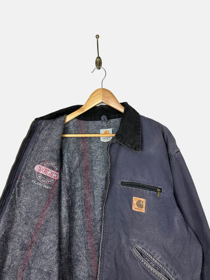 90's Carhartt Heavy Duty Vintage Detroit Jacket Size L