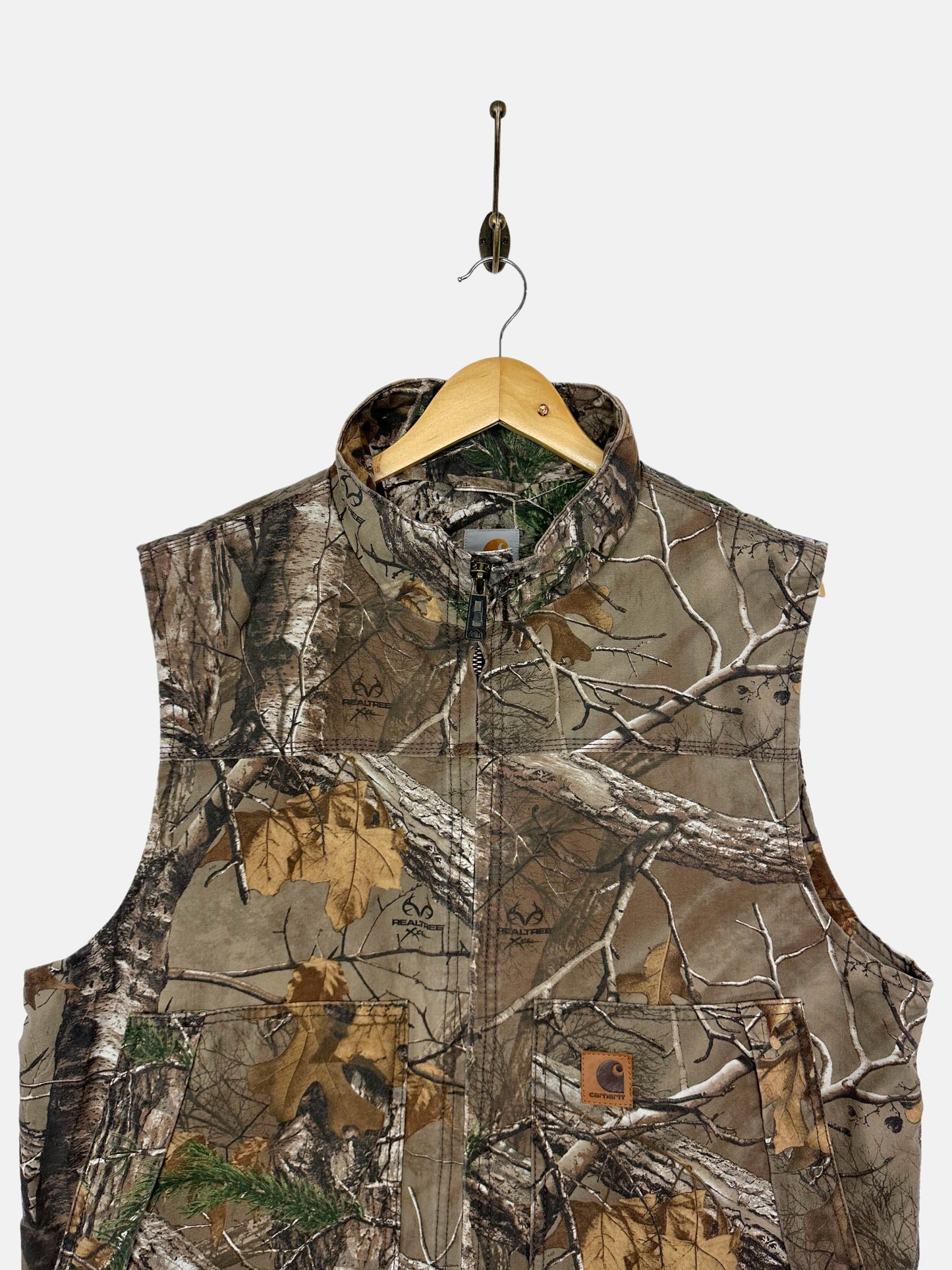 90's Carhartt Realtree Camo Vintage Vest Size L