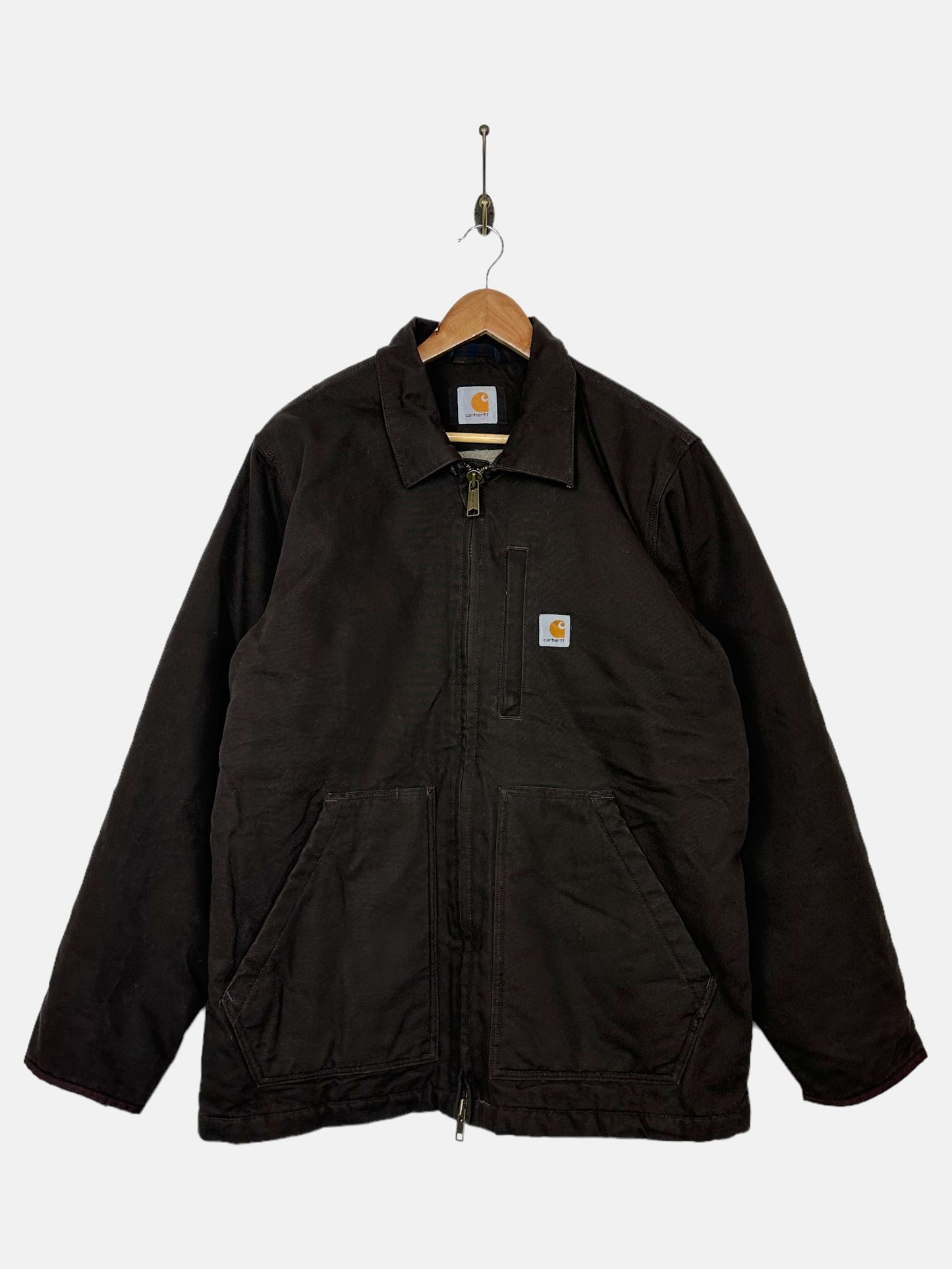 Carhartt Heavy Duty Sherpa Lined Vintage Jacket Size L-XL