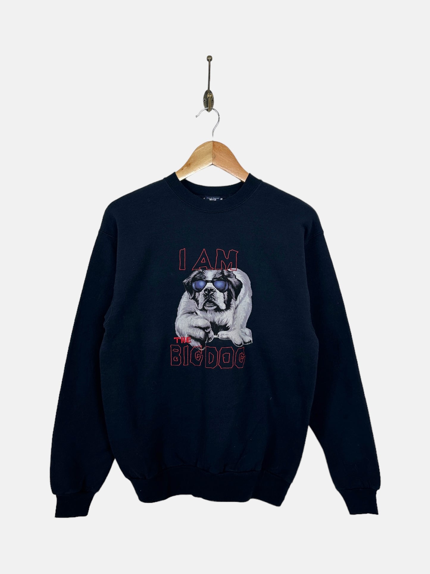 90's Big Dog Embroidered Vintage Sweatshirt Size S