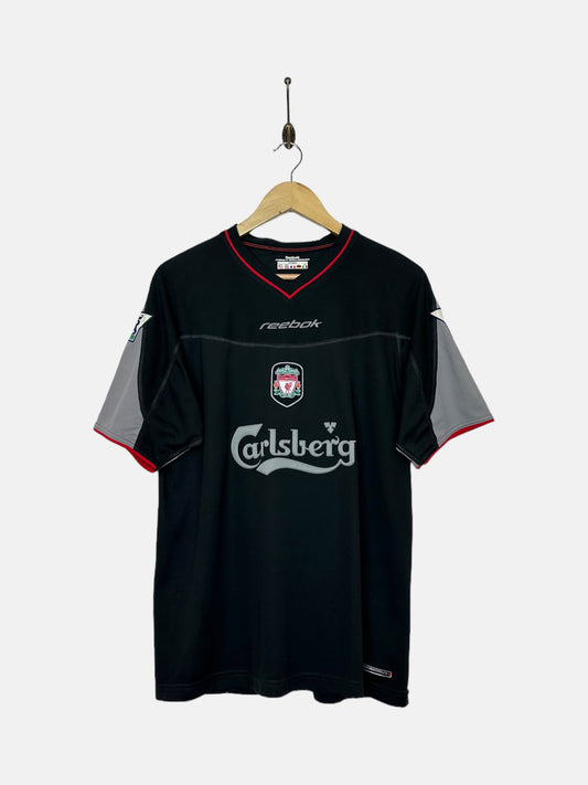 2002 Reebok Liverpool Away Kit Vintage Football Jersey Size M