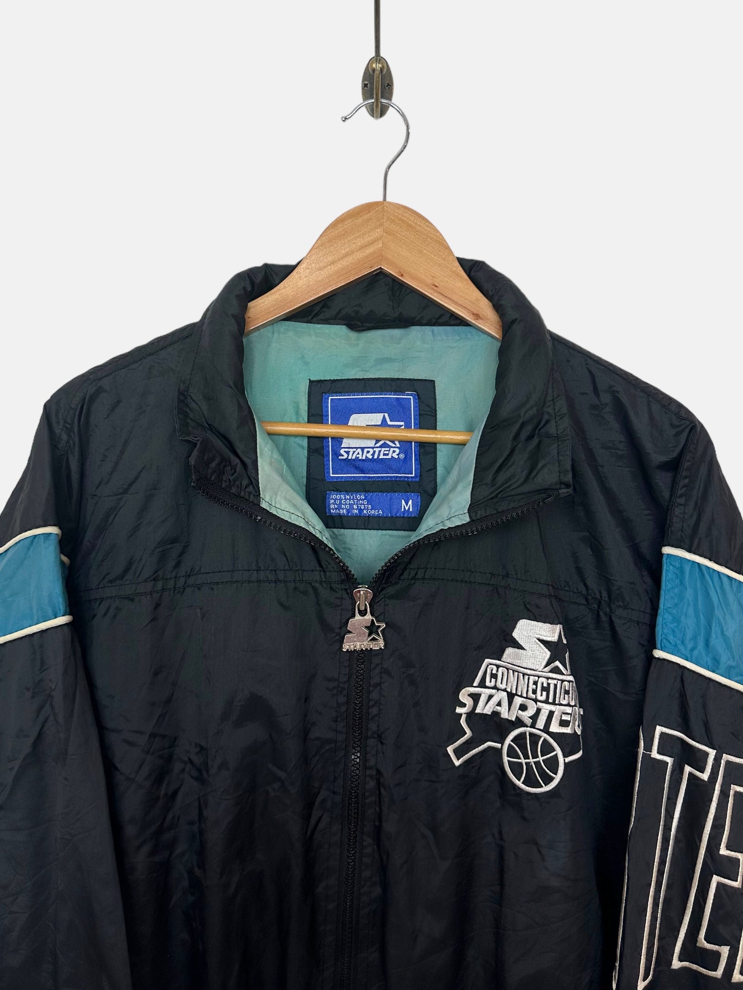 90's Starter Connecticut Embroidered Vintage Jacket Size M