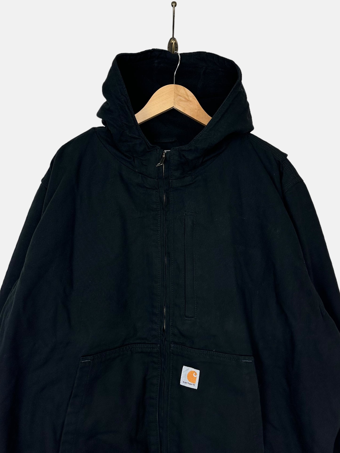 Carhartt Heavy Duty Vintage Jacket with Hood Size 2XL