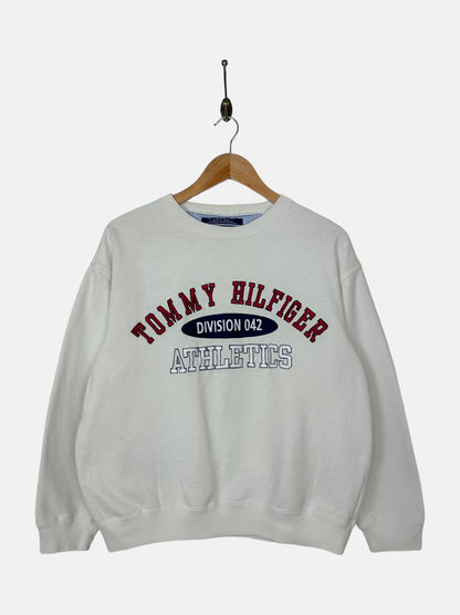 90's Tommy Hilfiger Athletics Embroidered Vintage Sweatshirt Size 10