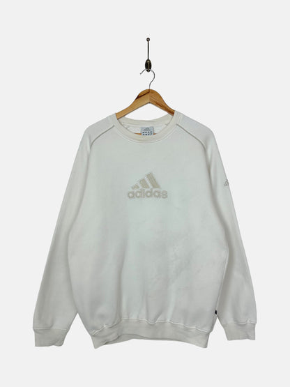 90's Adidas Embroidered Vintage Sweatshirt Size M