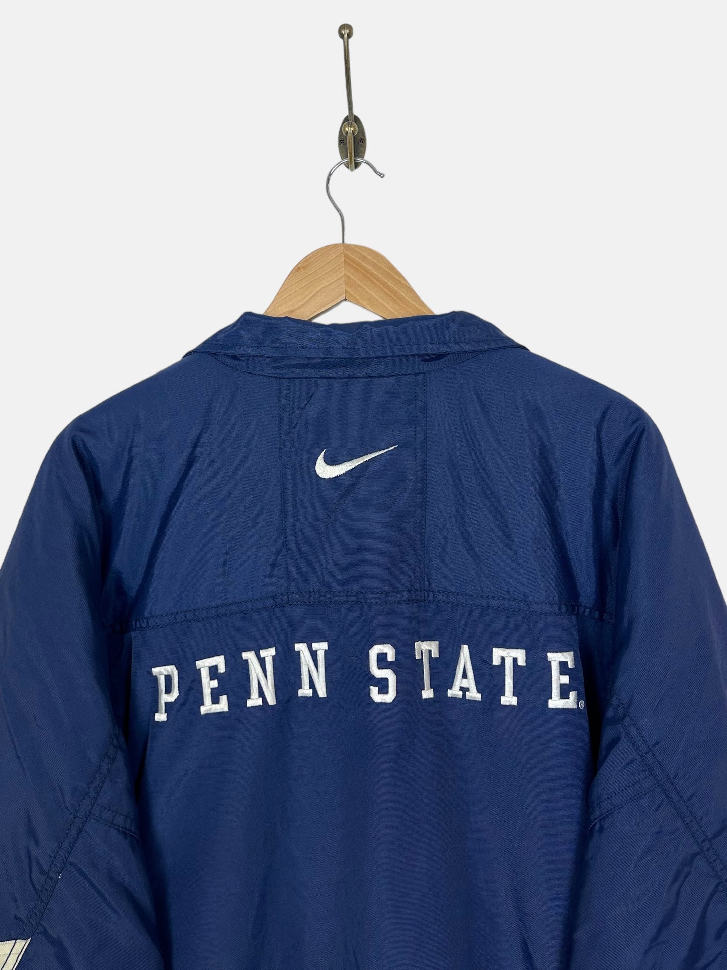 90's Nike Penn State Embroidered Vintage Thick Jacket Size 2XL