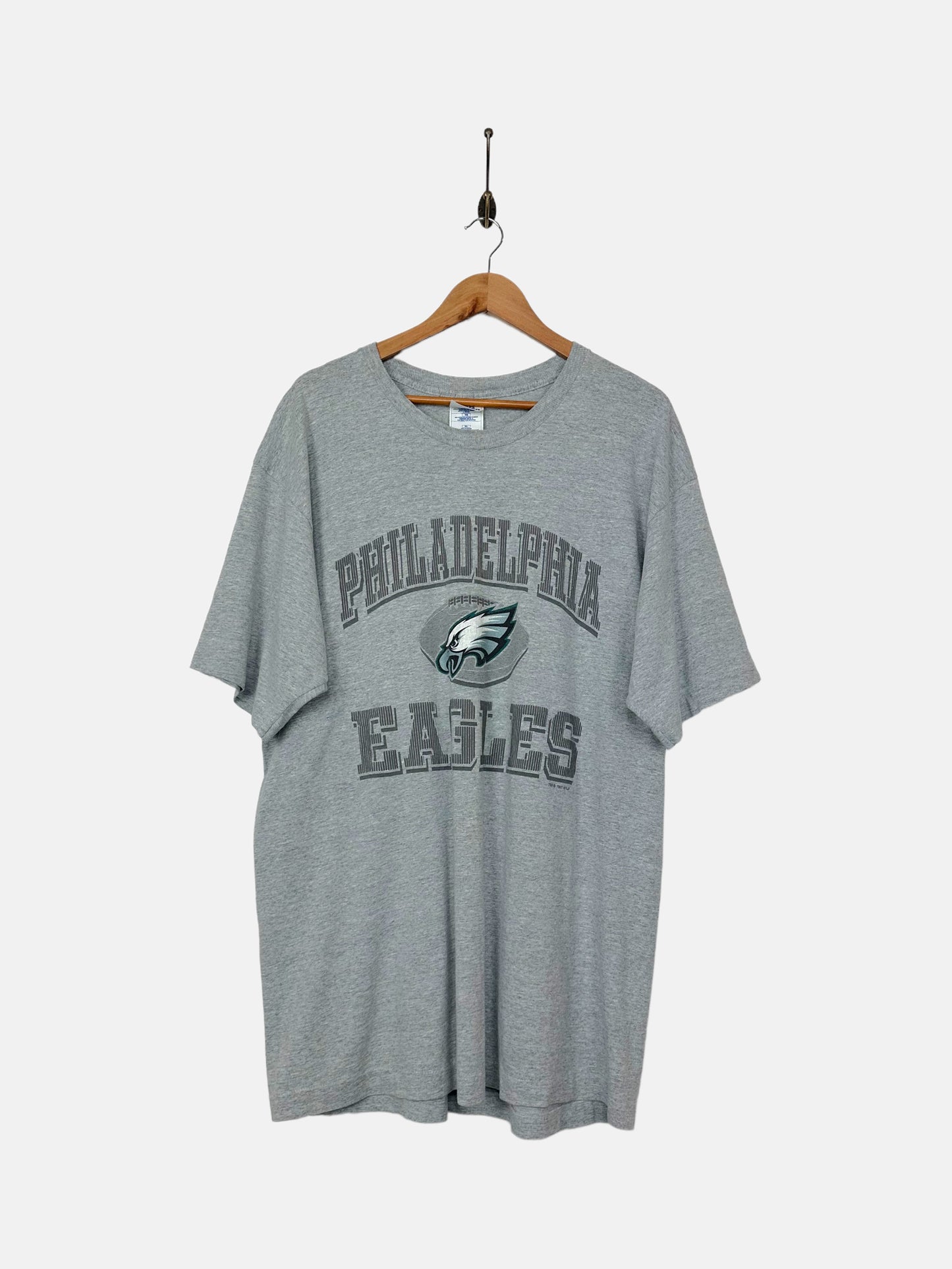 1997 Philadelphia Eagles NFL USA Made Vintage T-Shirt Size 2XL