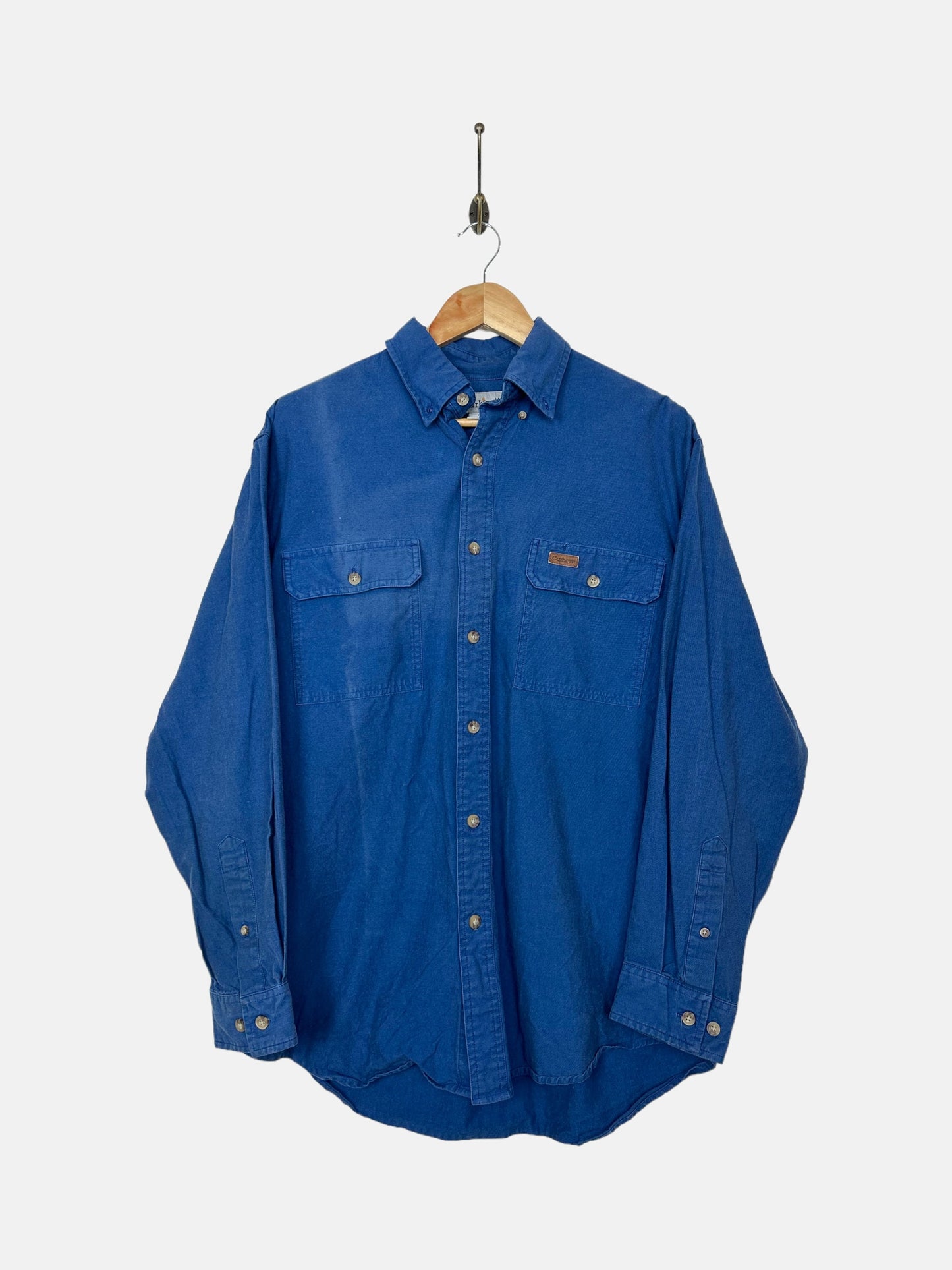 90's Carhartt Vintage Button-Up Shirt Size M-L