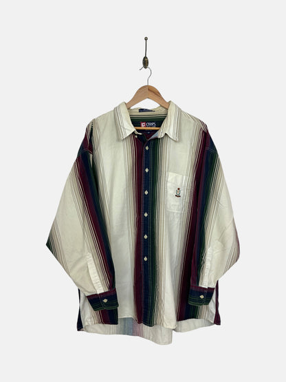 90's Chaps Ralph Lauren Vintage Button-Up Long Sleeve Shirt Size 3XL