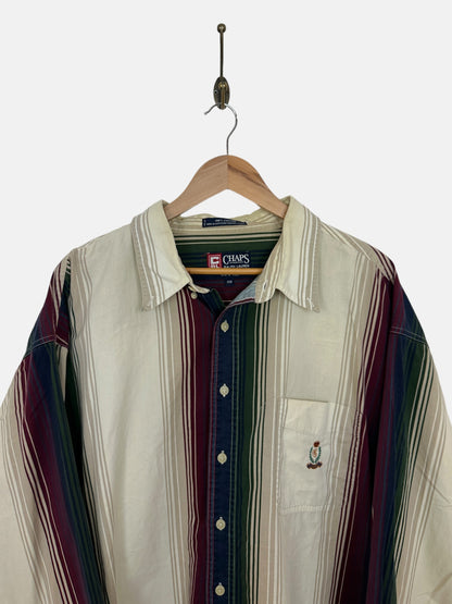 90's Chaps Ralph Lauren Vintage Button-Up Long Sleeve Shirt Size 3XL