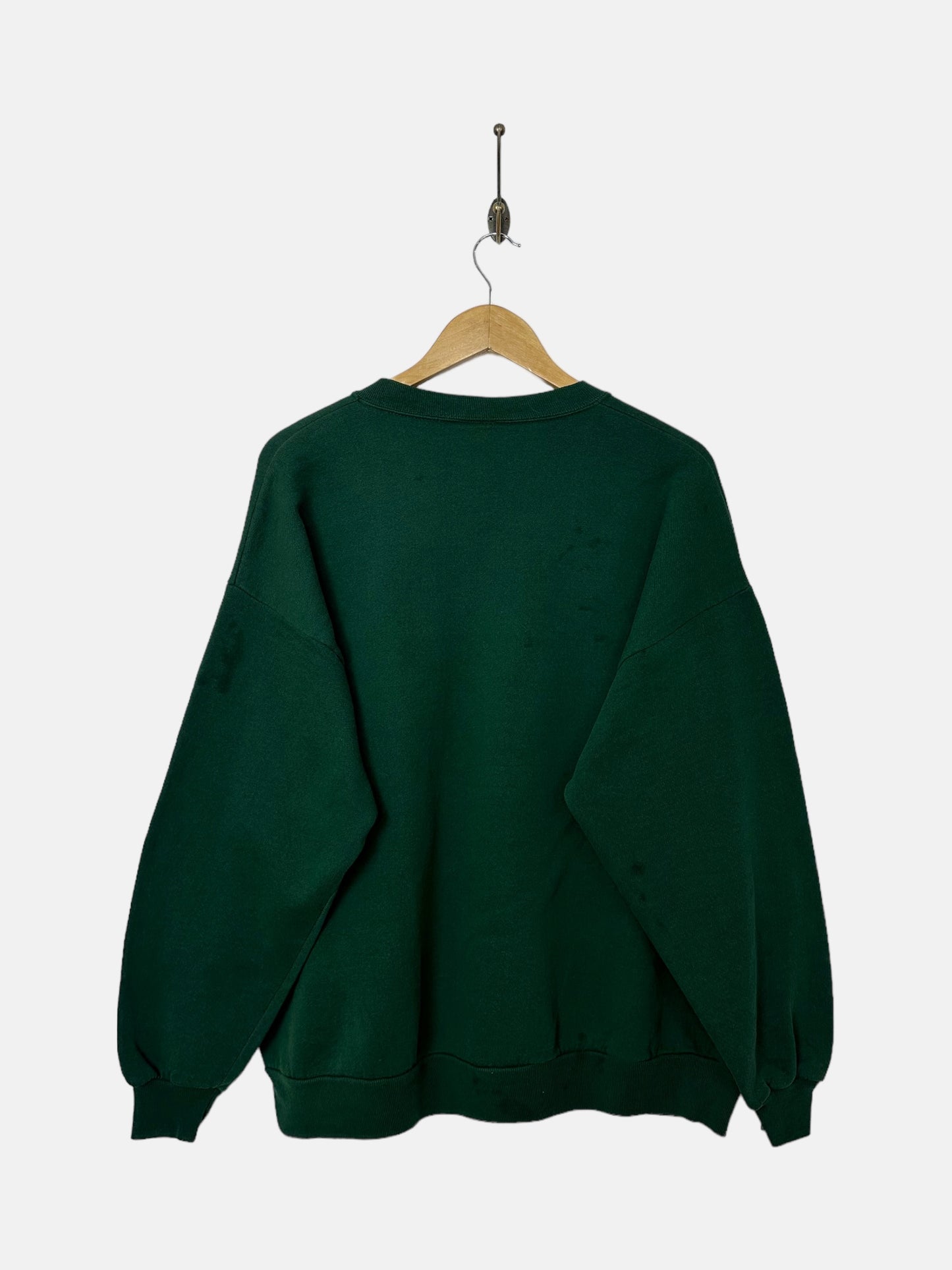 90's Green Vintage Sweatshirt Size M-L