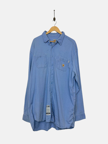 90's Carhartt Vintage Button-Up Shirt Size 3XL (Tall)