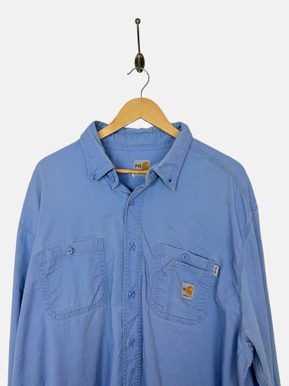 90's Carhartt Vintage Button-Up Shirt Size 3XL (Tall)