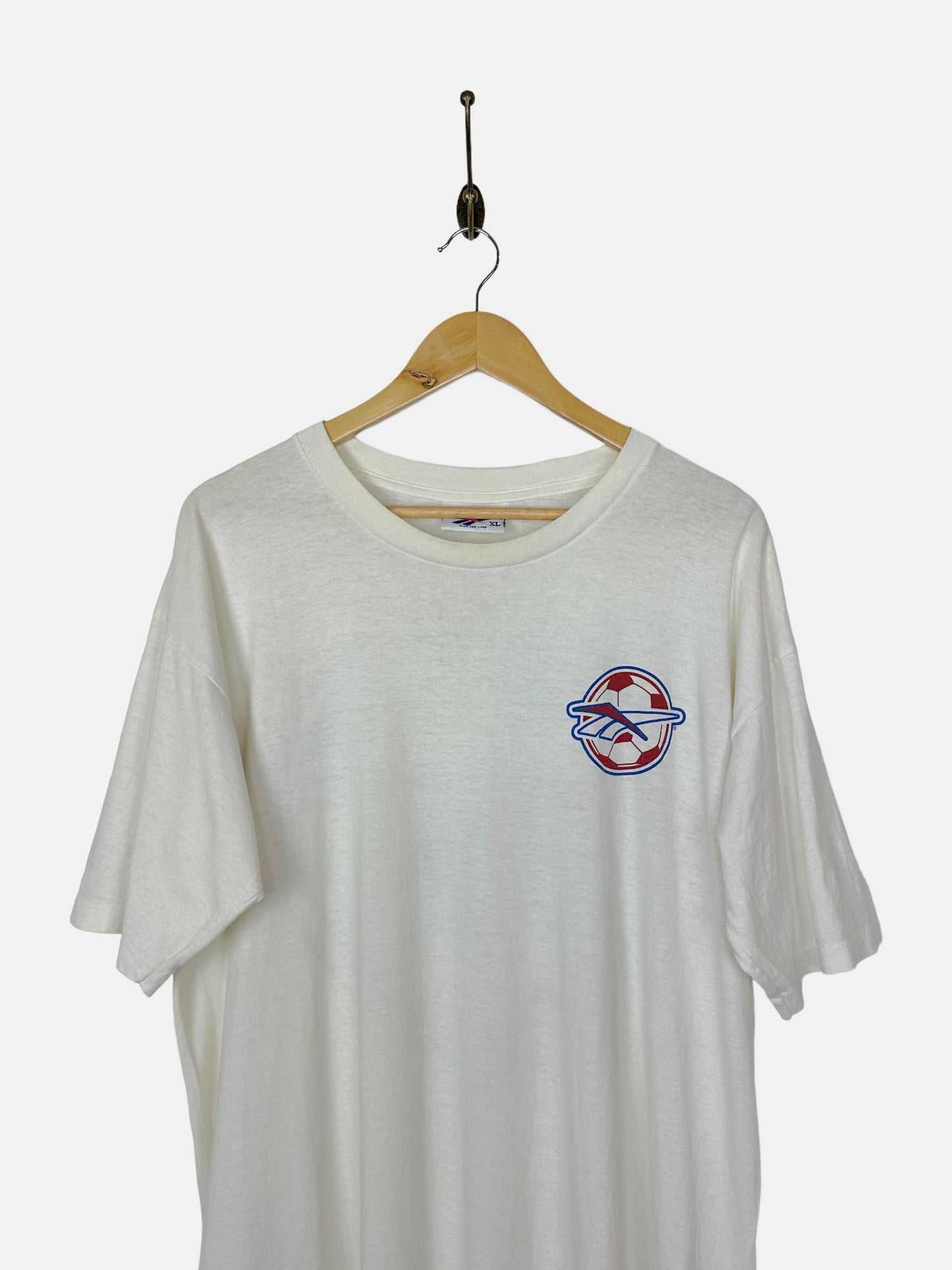 90's Reebok Football USA Made Vintage Lightweight T-Shirt Size XL