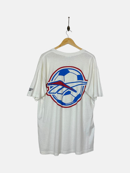 90's Reebok Football USA Made Vintage Lightweight T-Shirt Size XL