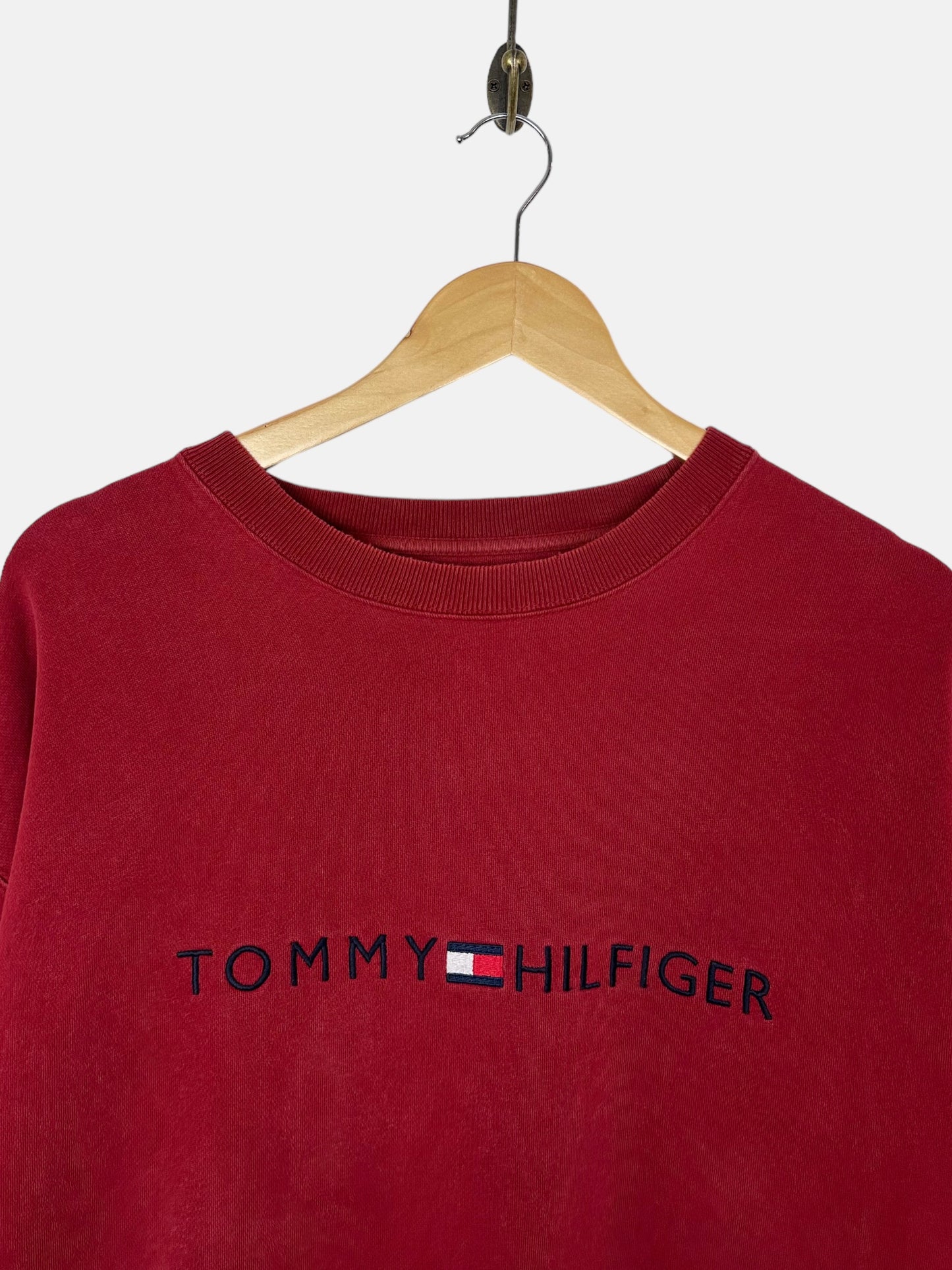 90's Tommy Hilfiger Embroidered Vintage Sweatshirt Size L-XL