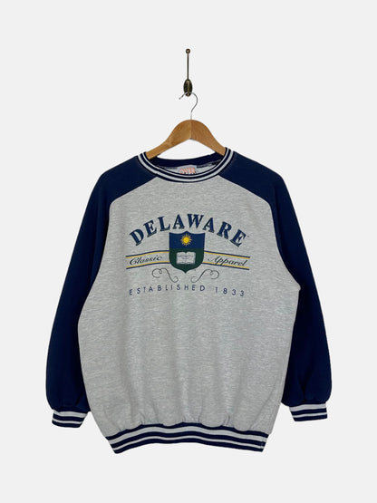 90's Delaware USA Made Vintage Sweatshirt Size 8-10