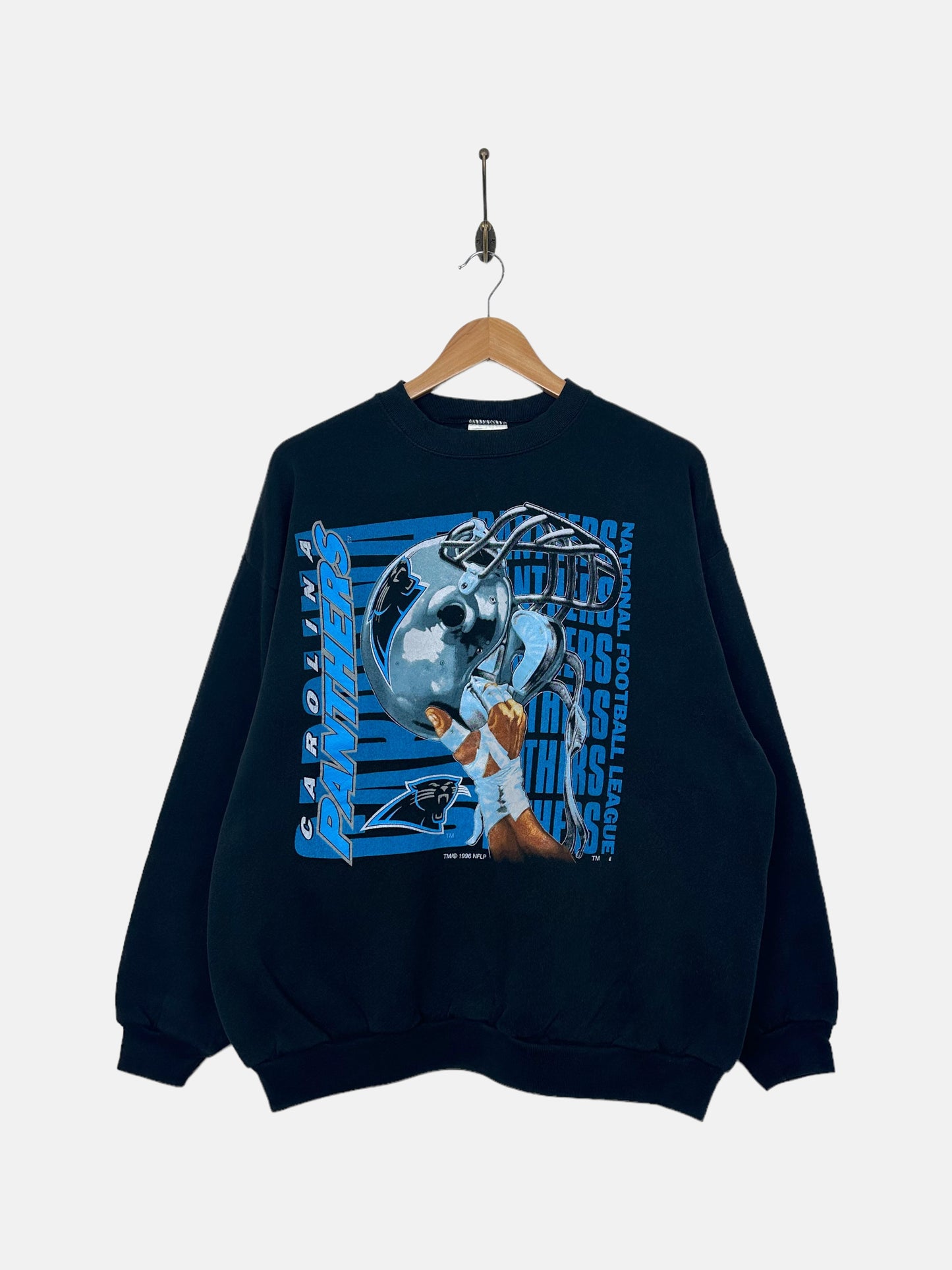 1996 Carolina Panthers NFL Vintage Sweatshirt Size S-M