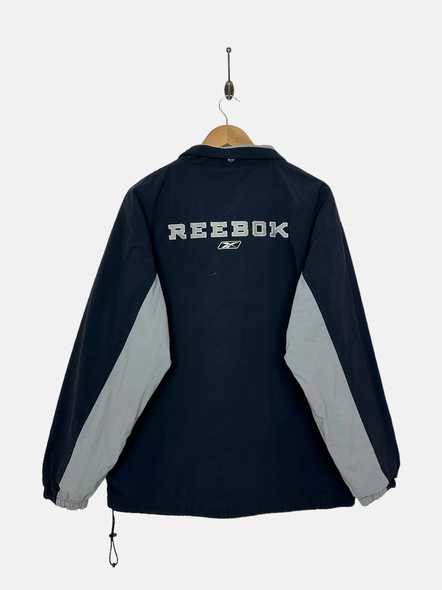 90's Reebok Embroidered Fleece Lined Vintage Jacket Size M