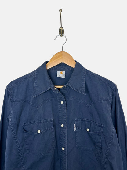 90's Carhartt Vintage Button-Up Shirt Size 8-10